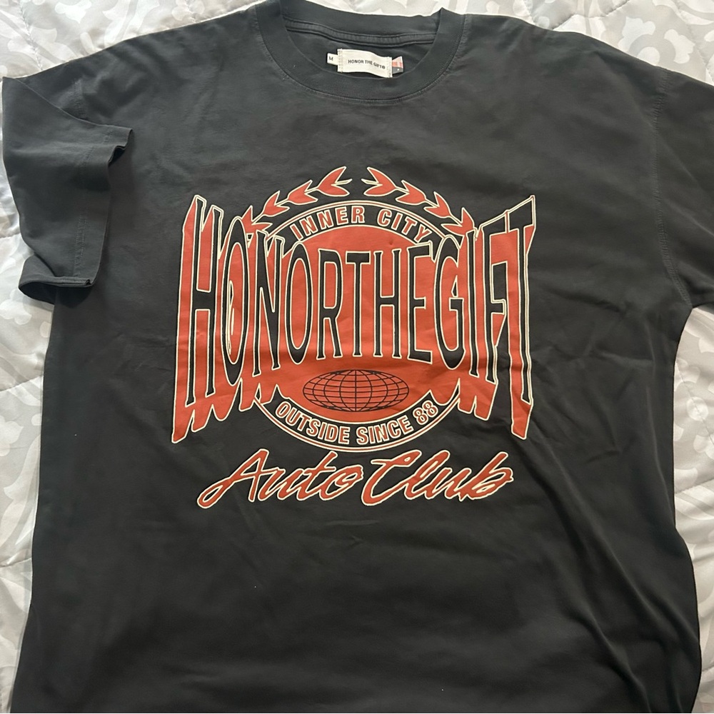 Honor The Gift Black Graphic Tee